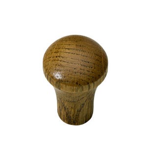 Bouton en bois de chêne rustique Diam.28 mm