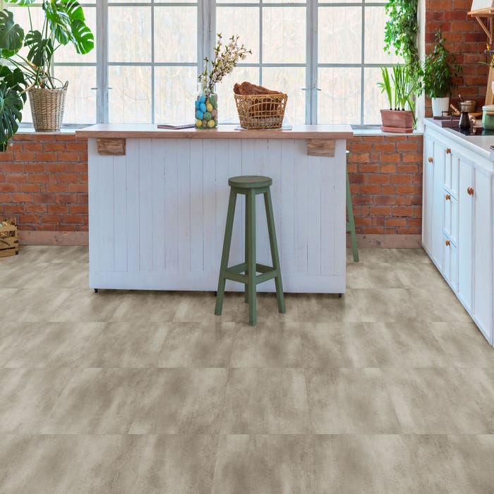 Dalle lvt pierre studio beige - colis 1.891m²