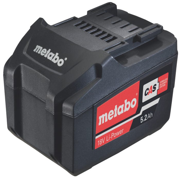 Bloc Batterie 18 V, 5,2 Ah Li-Power - METABO