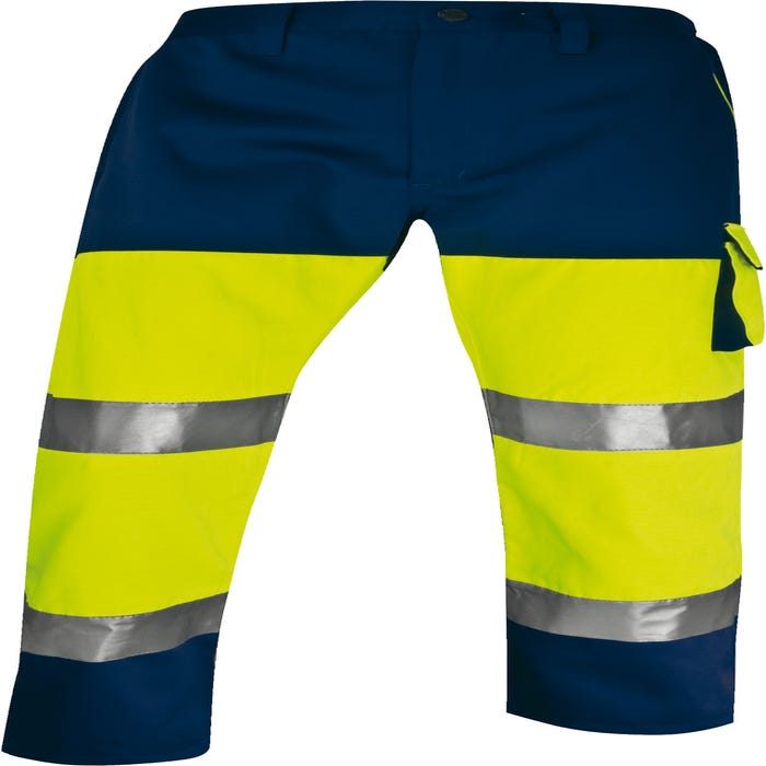 Pantalon de travail haute visibilité  jaune T.XXXL - DELTA PLUS
