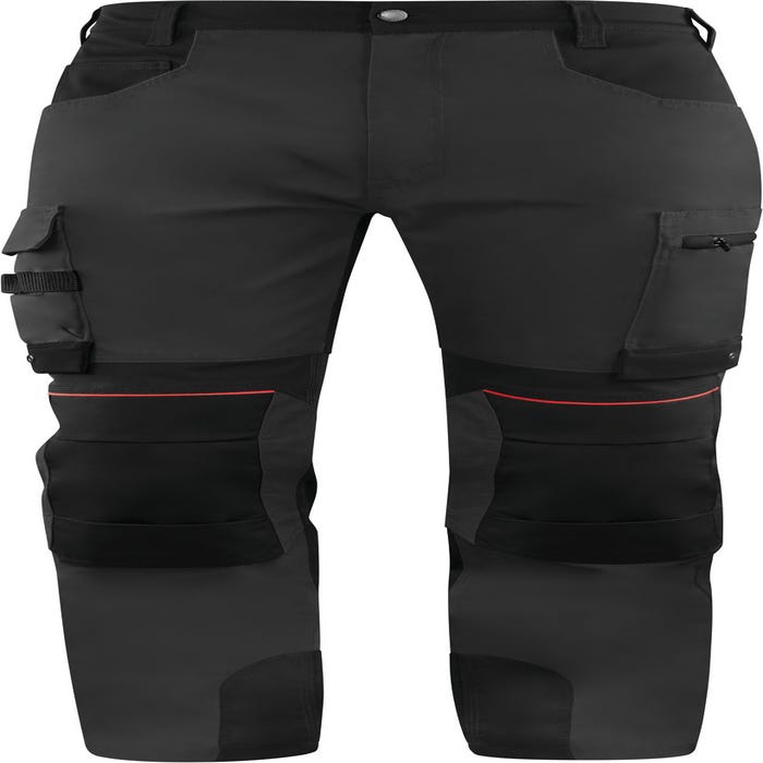 Pantalon de travail Gris/Noir T.4XL M5PA3STR - DELTA PLUS
