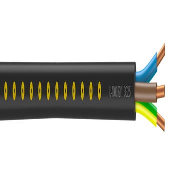 Cable électrique R2V 3G 2,5 mm² 50 m 