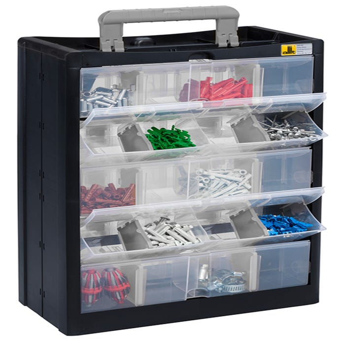 Casier de rangement transportable 20 tiroirs amovibles - ALLIT