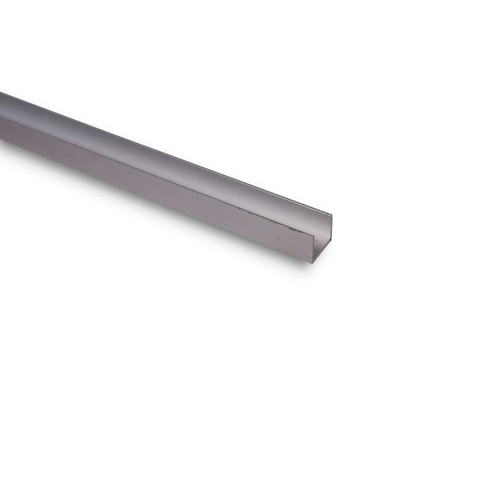 Profilé U aluminium 20x20x20 mm L. 200 cm - CQFD