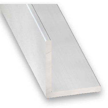 Cornière aluminium  argent 30 x 30 x 1,5 mm L.250 cm - CQFD