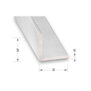 Cornière aluminium 30 x 30 mm L.100 cm - CQFD