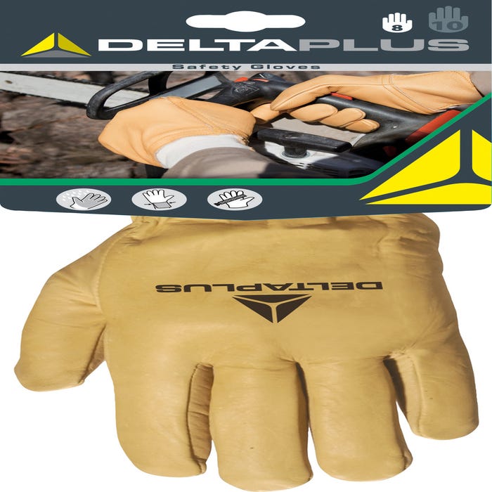 Gants de protection de protection pour travaux forestier T.10 - DELTA PLUS