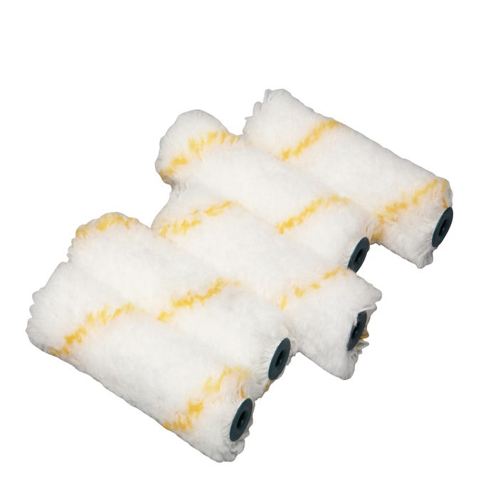 Manchon patte de lapin polyamide méché 12 mm Long.100 mm pour mur et plafond - Goldfaden ROTA (lot de 5)