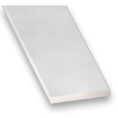 Profilé plat aluminium l.40 mm x L.250 cm - CQFD
