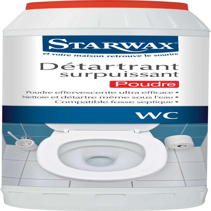 Détartrant poudre sanitaire STARWAX 1 kg