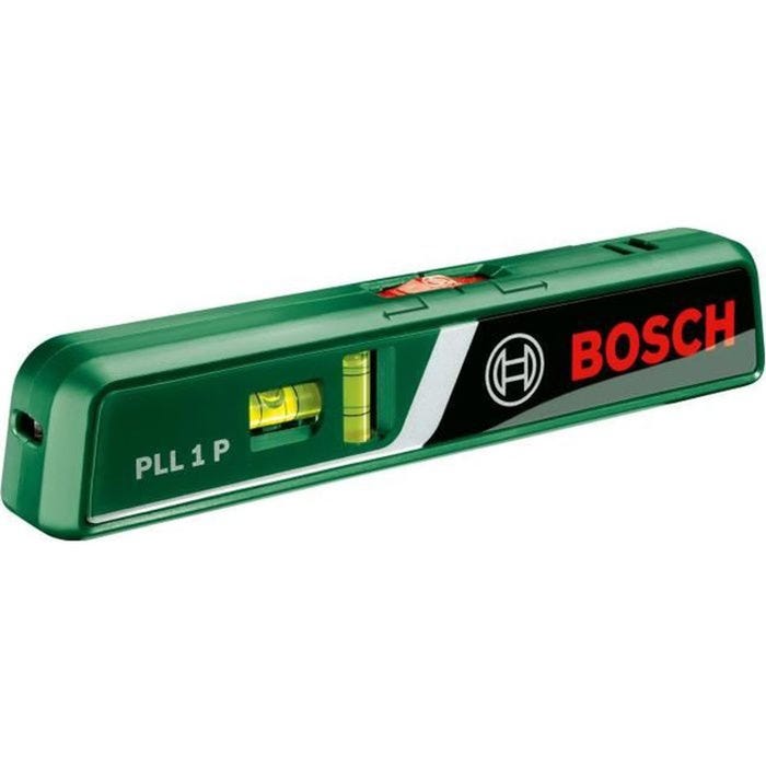 Niveau laser à bulle 5m ou 20m (point laser) PLL 1 P Bosch