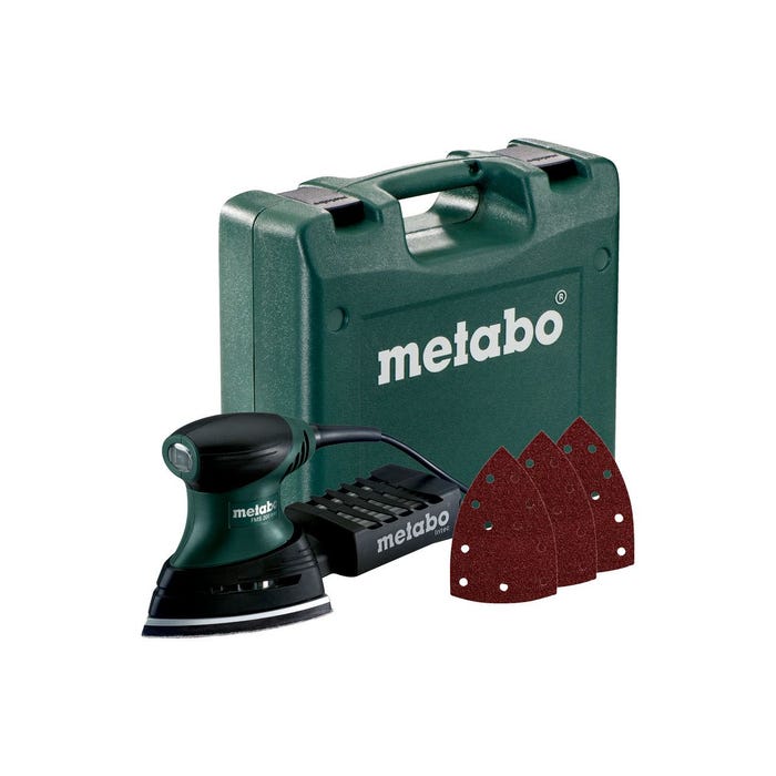 Ponceuse multifonctions 200W FMS 200 INTEC SET 100x147 + 50 feuilles - METABO - 690568000