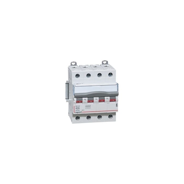 Interrupteursectionneur DX³IS 4P 400V 40A 4 modules