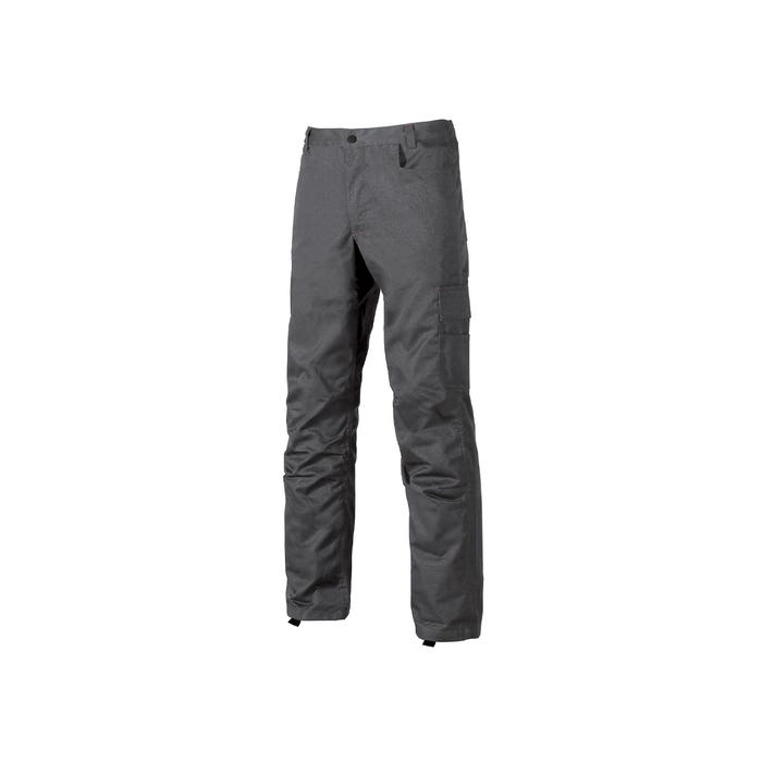 Pantalon de travail ALFA Grey Meteorite | ST068GM - Upower
