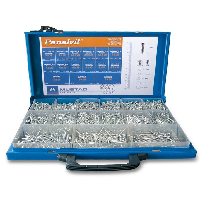 Vis Panelvit Coffret Metalliqu