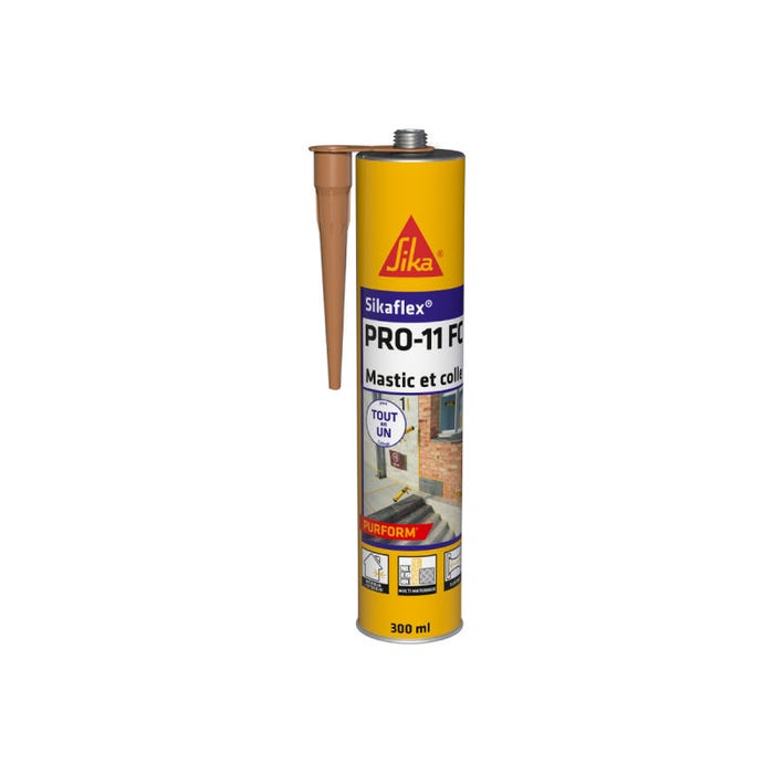 Mastic colle SIKA Sikaflex PRO 11 FC Purform - Beige - 300ml - 659701