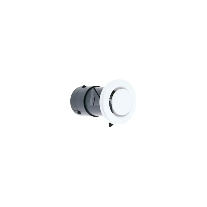 Bouche réglable ⌀125 manchon court - GB 125 R ATLANTIC - 422249 Bouche de ventilation ⌀125. Extraction (Wc ou salle de bains) ou insufflation