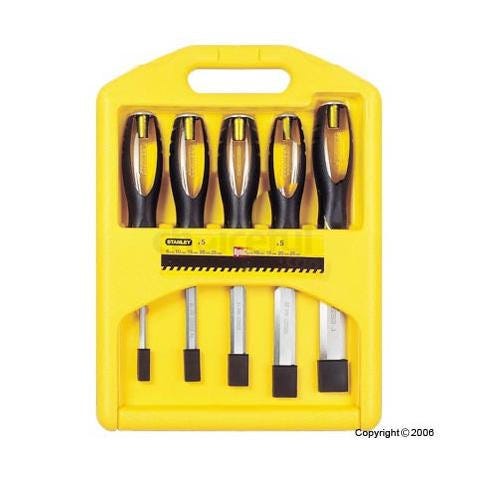 Ciseau a bois coffret 5pcs fatmax