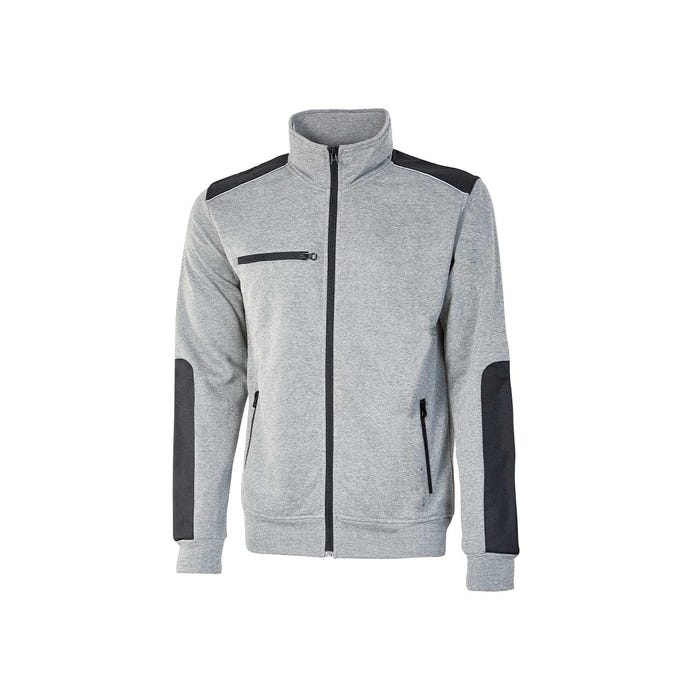 Gilet de travail Sweat SNUG Grey Silver | EY129GS - Upower