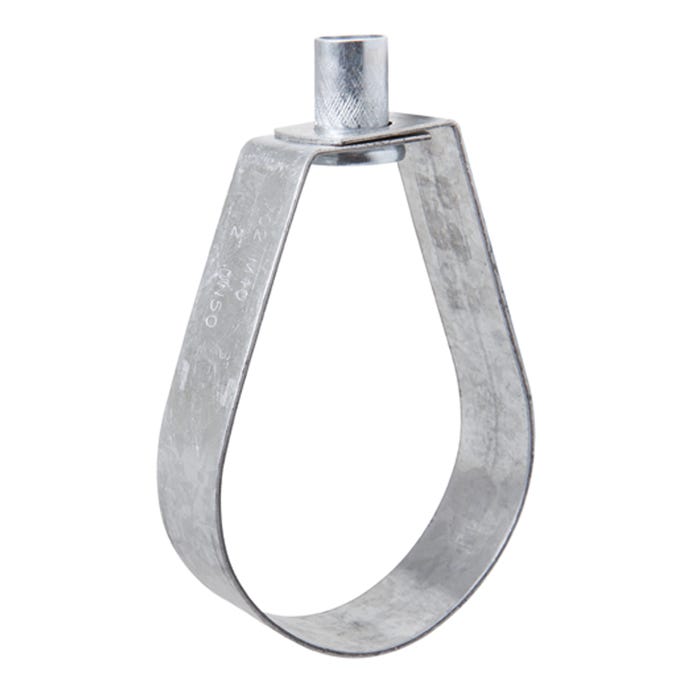 Collier poire avec douille à suspendre - Zingué 48 (M10) - Boite de 50