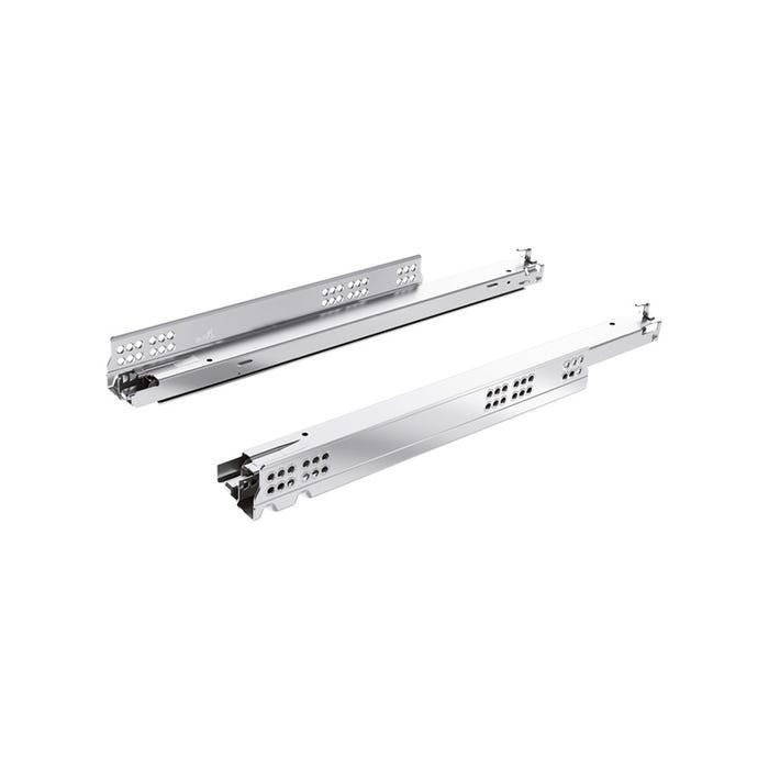 Coulisses actro you silent system - Charge : 40 kg - Longueur : 350 mm - HETTICH