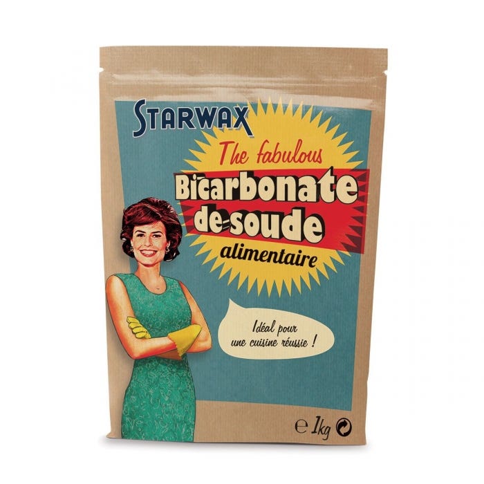 Bicarbonate de soude alimentaire 1 kg The fabulous