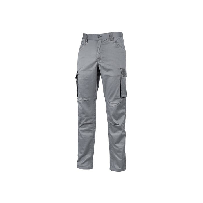 Pantalon de travail CRAZY Stone Grey | HY141SG - Upower