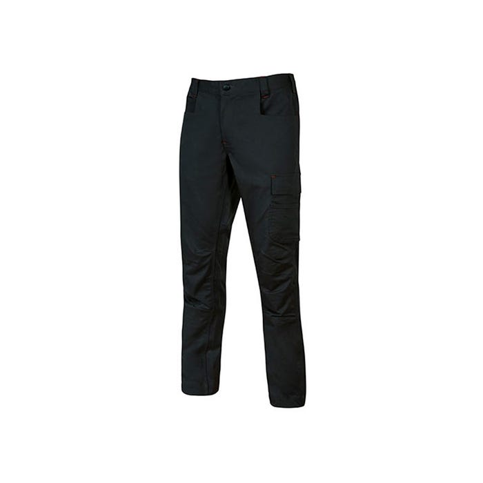 Pantalon de travail BRAVO TOP Black Carbon | ST202BC - Upower