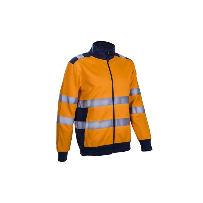 Veste thermique HV GOKKAN Orange et Marine - Coverguard - Taille 3XL