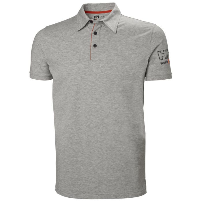 Polo de travail Kensington Gris chiné - Helly Hansen - Taille S