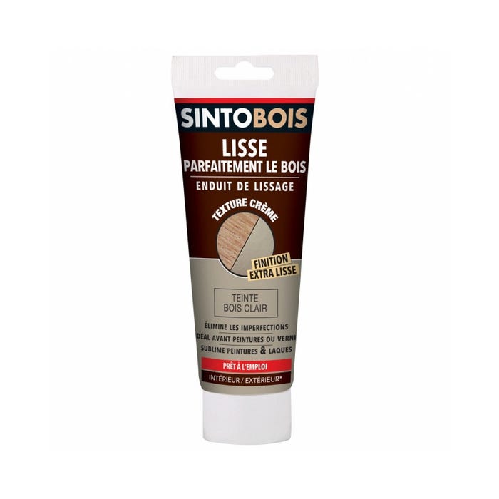 Enduit de lissage bois clair 250 g SintoBois