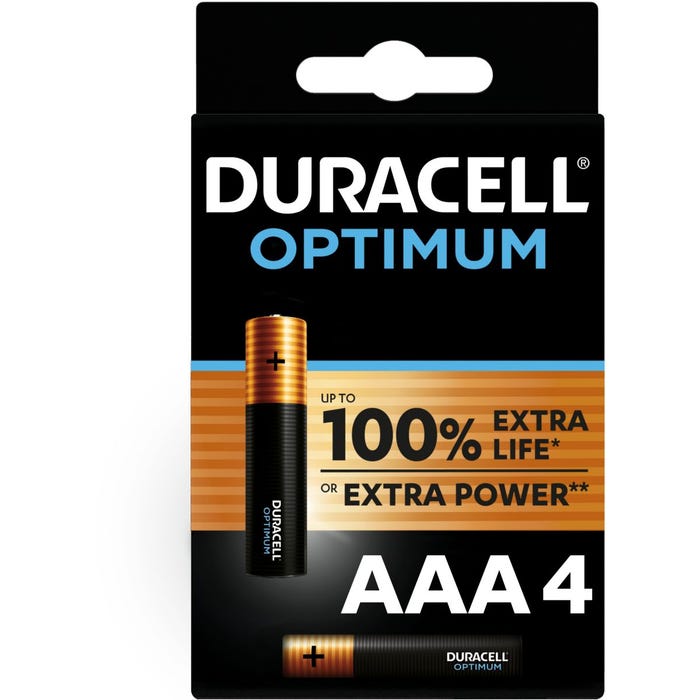 Pile DURACELL LR03 AAA x4 Optimum