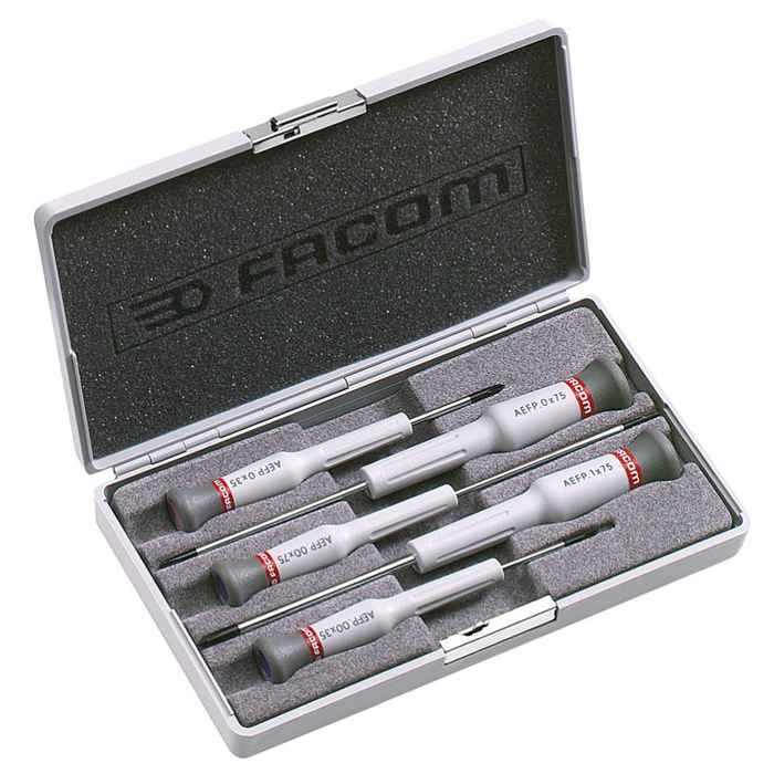 FACOM - Coffret de 5 tournevis Micro-Tech Phillips AEFP.J1