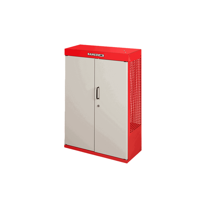 Armoire murale 2 portes Rouge 1495CD60RED Bahco