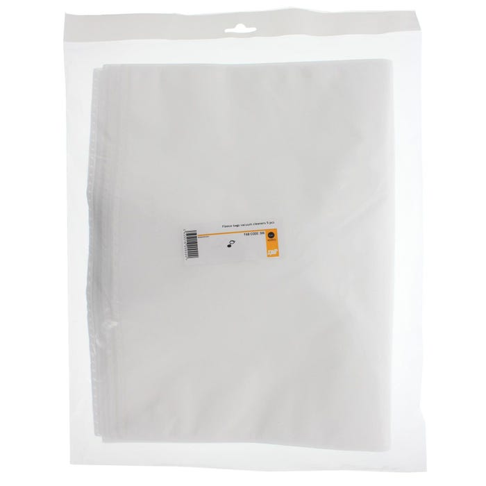 Paquet de 5 sacs à poussière pour aspirateur AC 1600 et AC 1630 - SPIT - 620922