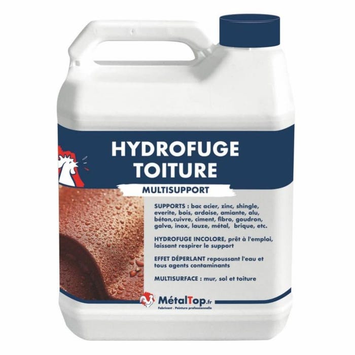 Hydrofuge Toiture - Metaltop - Incolore - RAL Incolore - Pot 20L