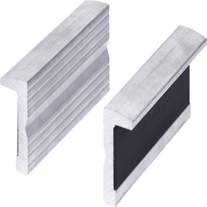 KS TOOLS Mordaches en aluminium aimantées pour étaux, structure