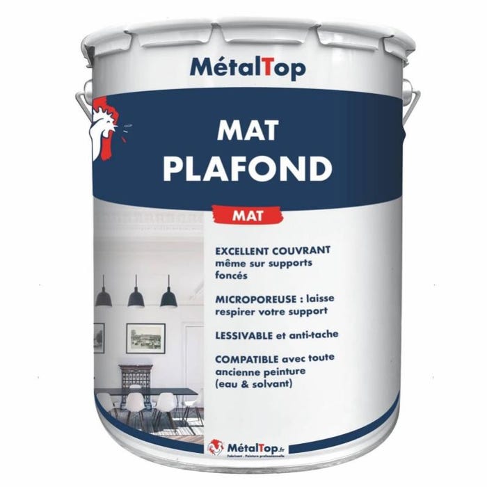 Mat Plafond - Metaltop - - Pot 15L