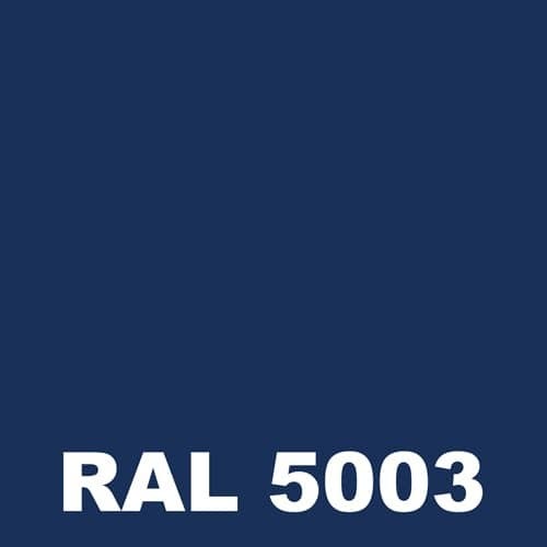 Laque Antirouille - Metaltop - Bleu saphir - RAL 5003 - Pot 15L