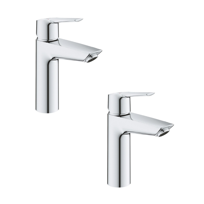 GROHE Mitigeur lavabo Start 2021 avec vidage Push-Open chrome taille M