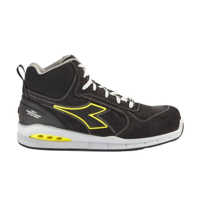 Chaussures de sécurité montantes DIADORA RUN NET S3 SRC Noir / Noir 38