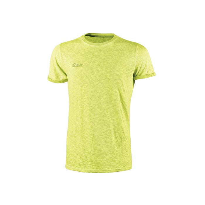 Tee-shirt manche courte FLUO Jaune Fluo (Lot de 3) | EY195YF - Upower