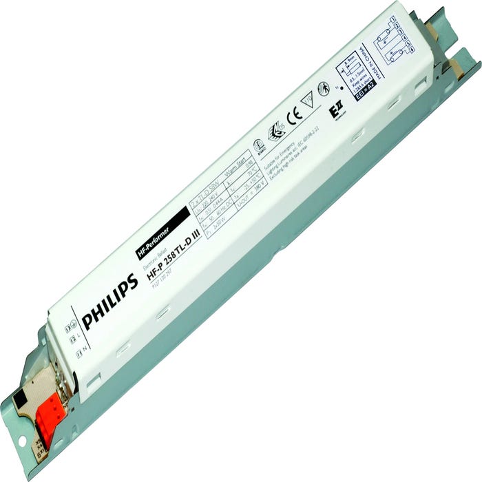 ballast électronique - philips hf - p - 1 x 36w - tl-d iii - 220 à 240 volts - philips 911640