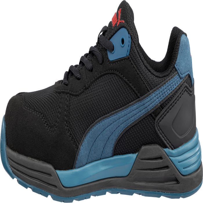 Chaussures de sécurité FRONTSIDE LOW S1P ESD HRO SRC - bleu/noir 46