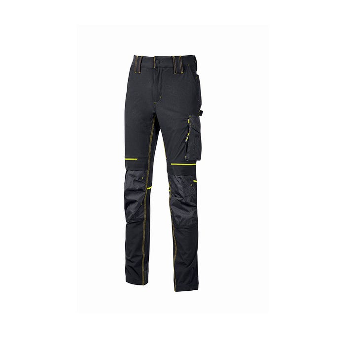 Pantalon de travail femme ATOM LADY Black Carbon | PE257BC - Upower