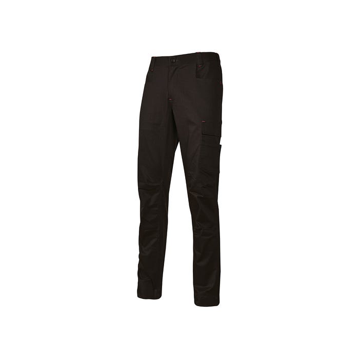 Pantalon de travail BRAVO TOP WINTER Black Carbon | ST270BC - Upower