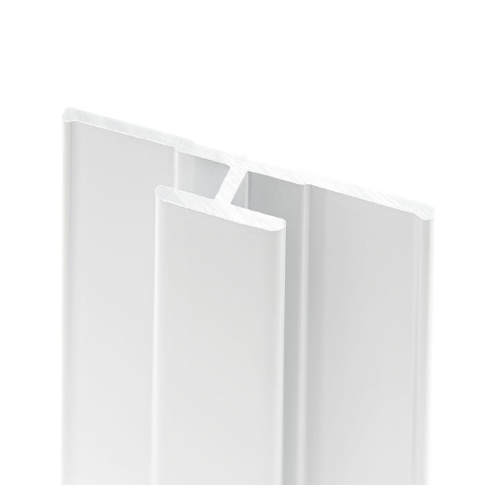 Schulte Profilé de jonction pour Panneau mural de douche, DécoDesign,  Blanc, 210 cm