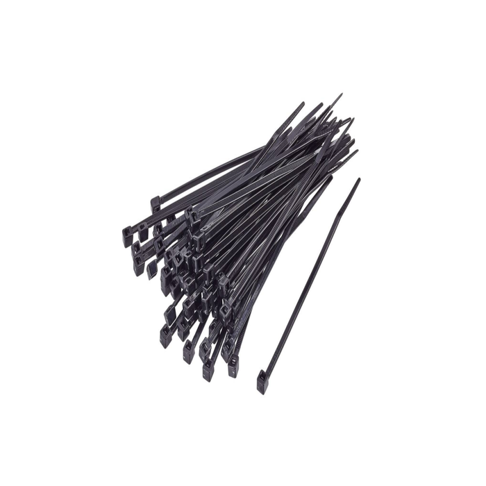 Pack de 100 Collier de Serrage Noir 3.5 x 200 mm - LPP