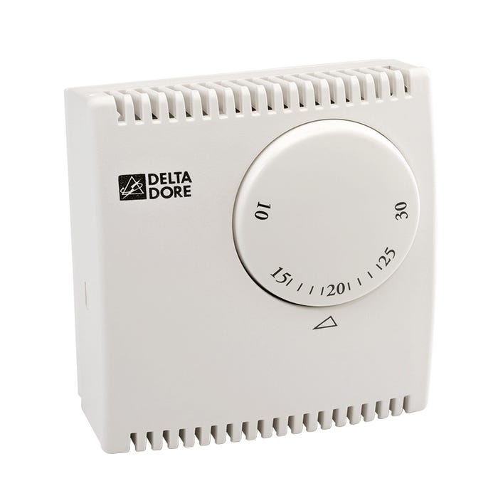 Thermostat d'ambiance filaire - Tybox 10 pour chauffage et clim