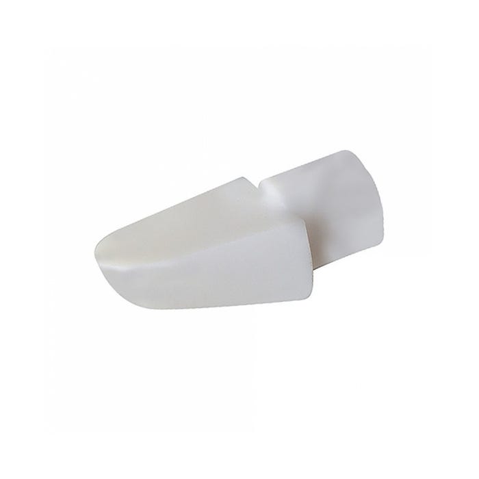 Taquets à enfoncer - plastique blanc - Ø7mm (x8)